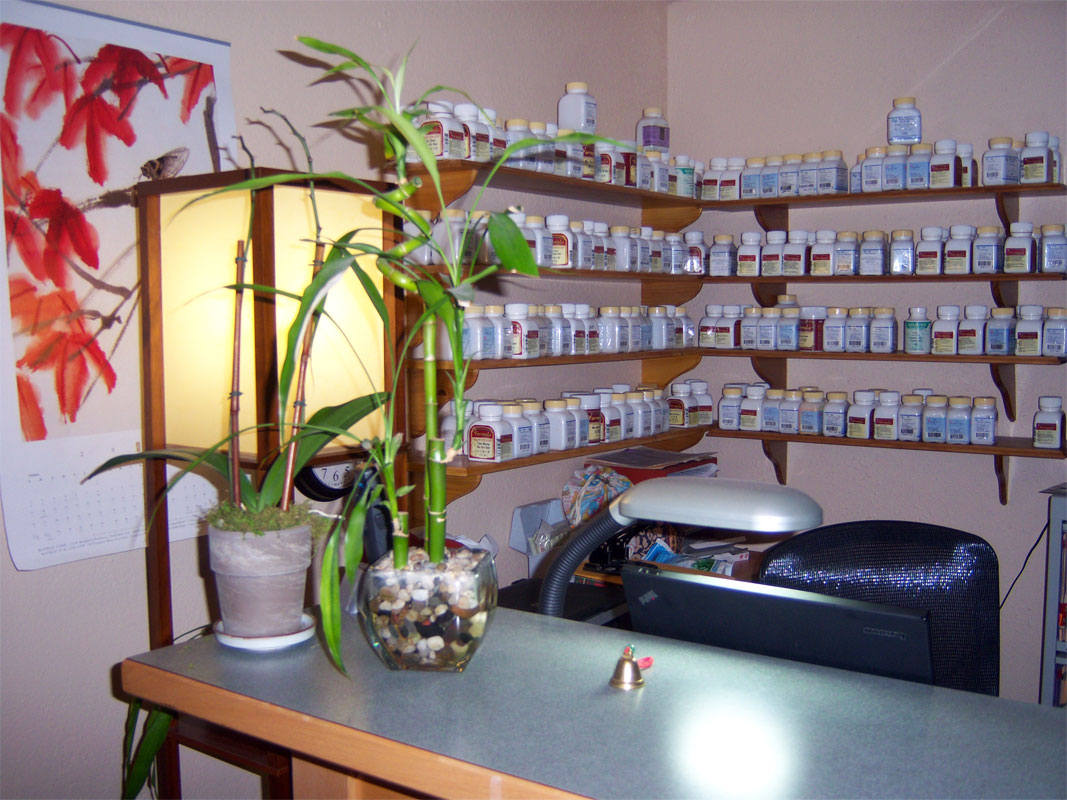 Bellingham Bay Acupuncture Front Desk Herbs
